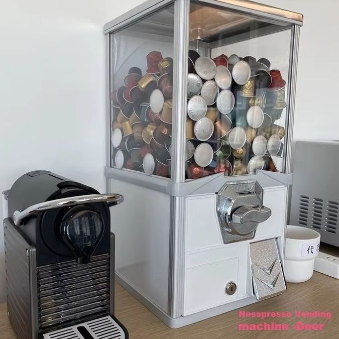 Arcade Card Vending Machine - Торговый автомат с призами: яйца-сюрпризы, кофейные