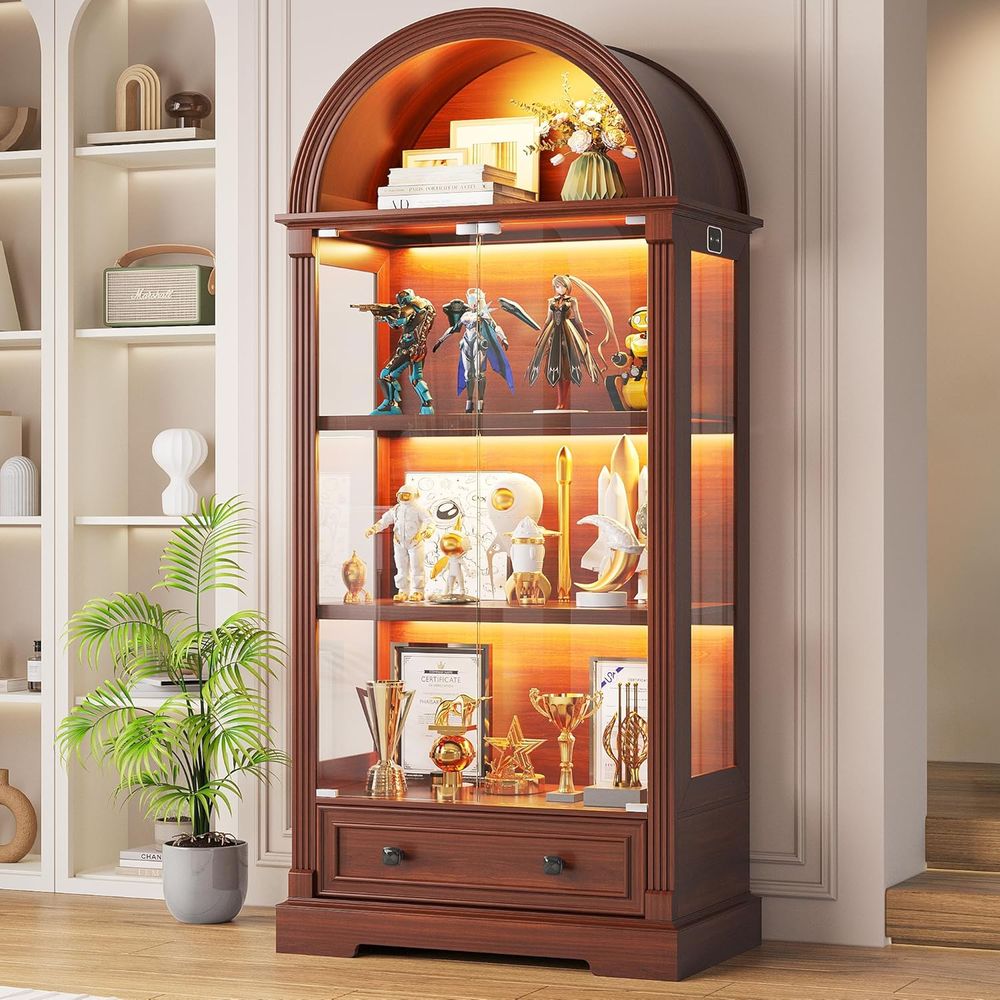 Glass Cabinet Display - Витрина для коллекционных предметов со стеклянными