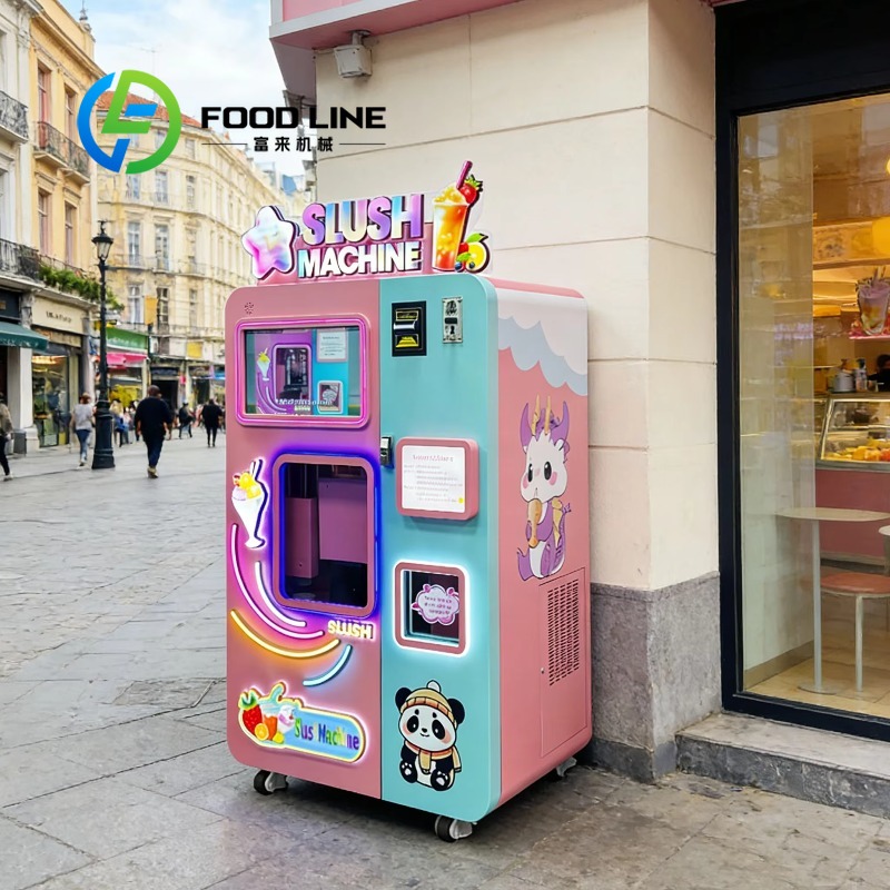 Автомат для быстрого разморажи – обзор и цена Slushie Machine Vending