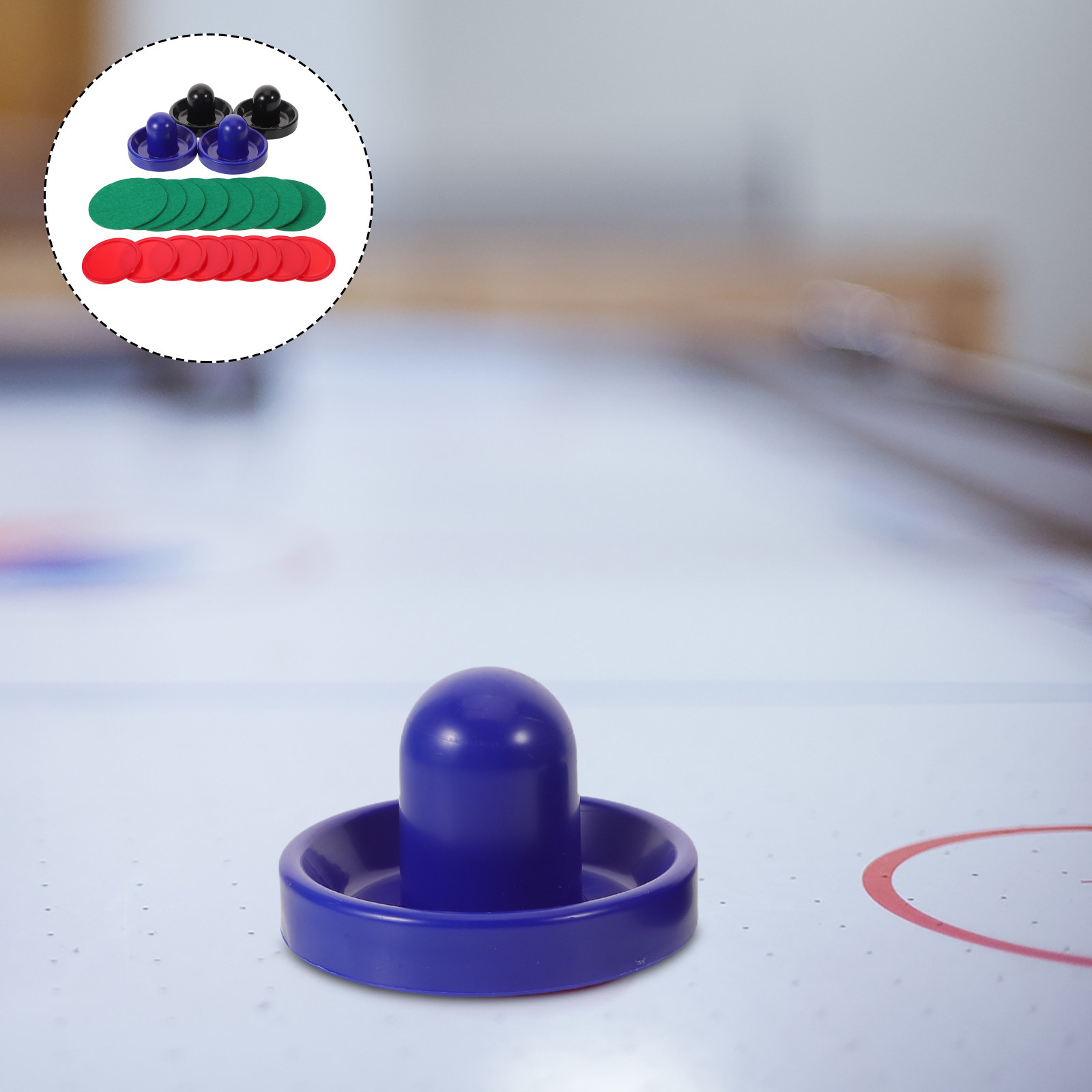 2 комплекта шайб и джойстиков  – обзор и цена Air Hockey Table