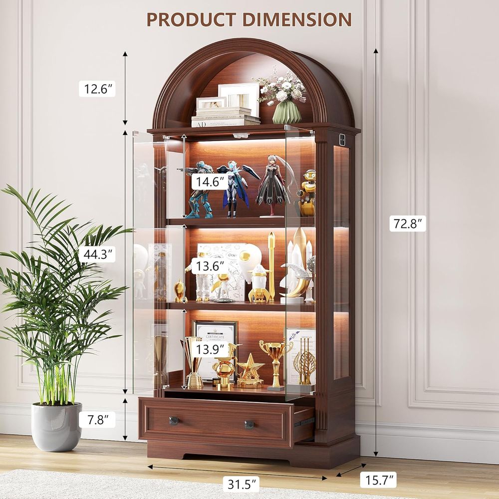 Витрина для коллекционных пред – обзор и цена Glass Cabinet Display