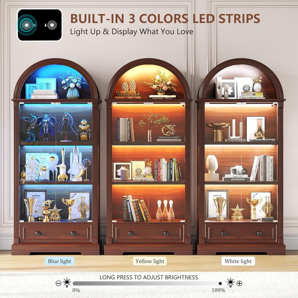 Витрина для коллекционных пред – обзор и цена Glass Cabinet Display